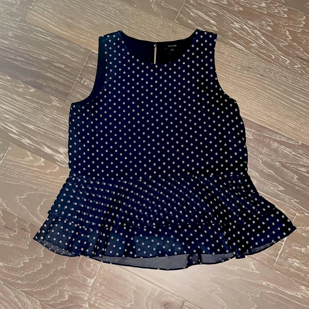 Peplum top very cute office wear